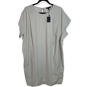 NWT Universal Standard Luxe Isabelle Shift Dress MEDIUM PETITE